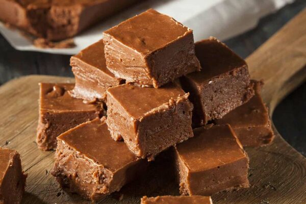Fudge Keto de Chocolate Fudge Keto de Chocolate