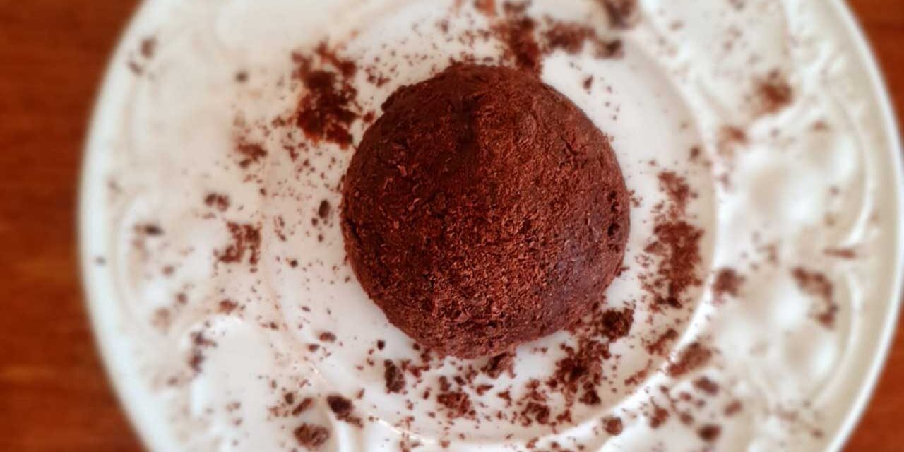 Receita de Trufa Proteica da Pri Receita de Trufa Proteica da Pri