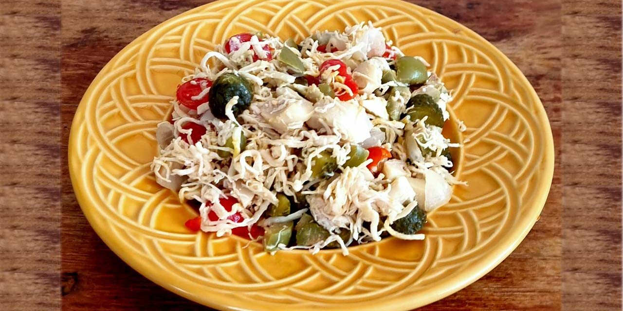 Imagem de Receita de Sala Proteica pronta e servida.