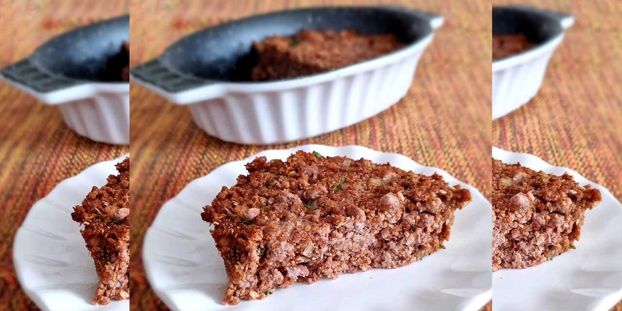 Quibe Assado Low Carb - Por Paty Ayres