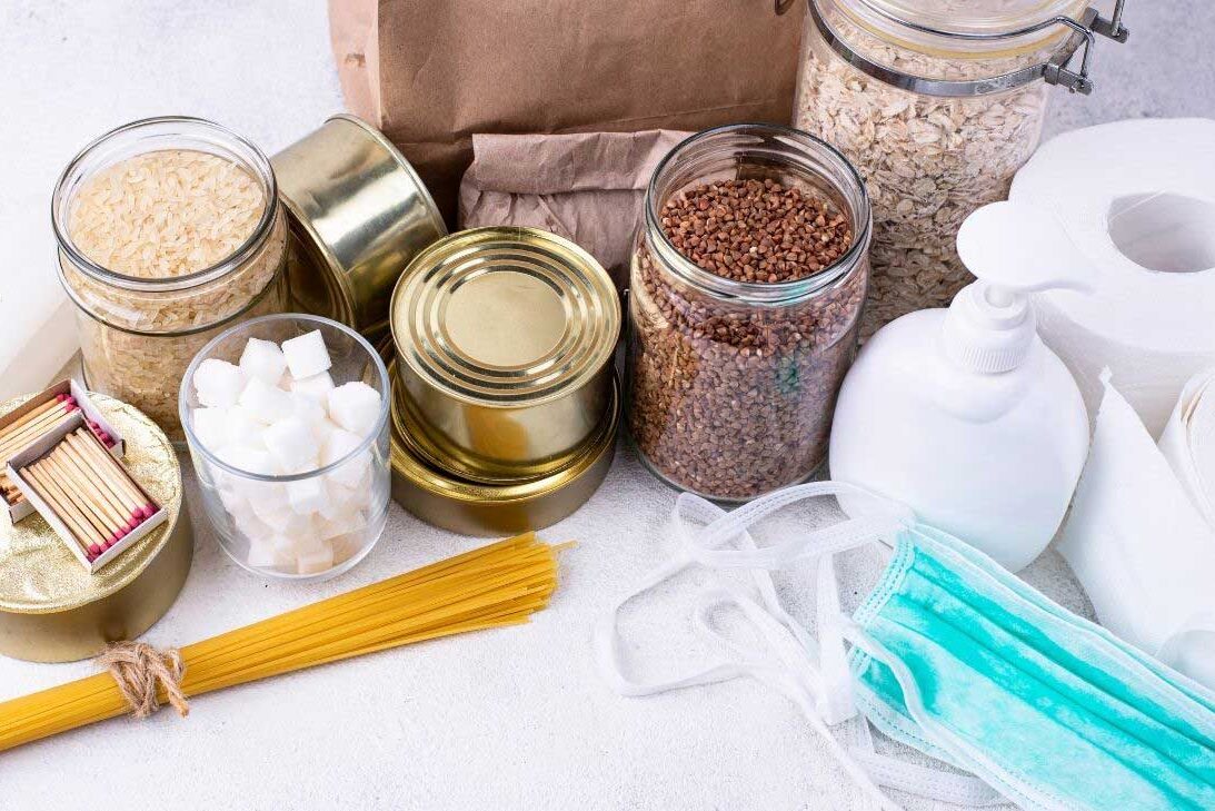 Pandemia e Modo Sobrevivência – Por Paty Ayres Imagem de itens para sobrevivência durante pandemia